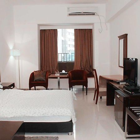 De Sheng Hotel Apartment-Guangzhou Shipai Exterior foto
