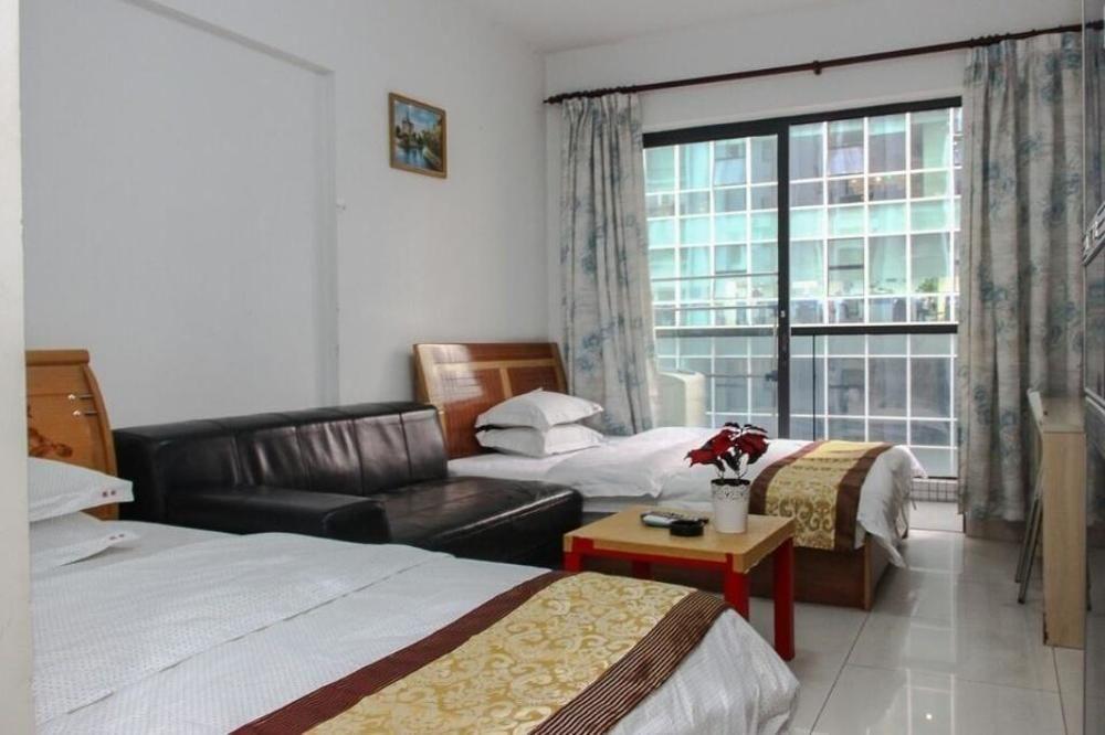 De Sheng Hotel Apartment-Guangzhou Shipai Exterior foto