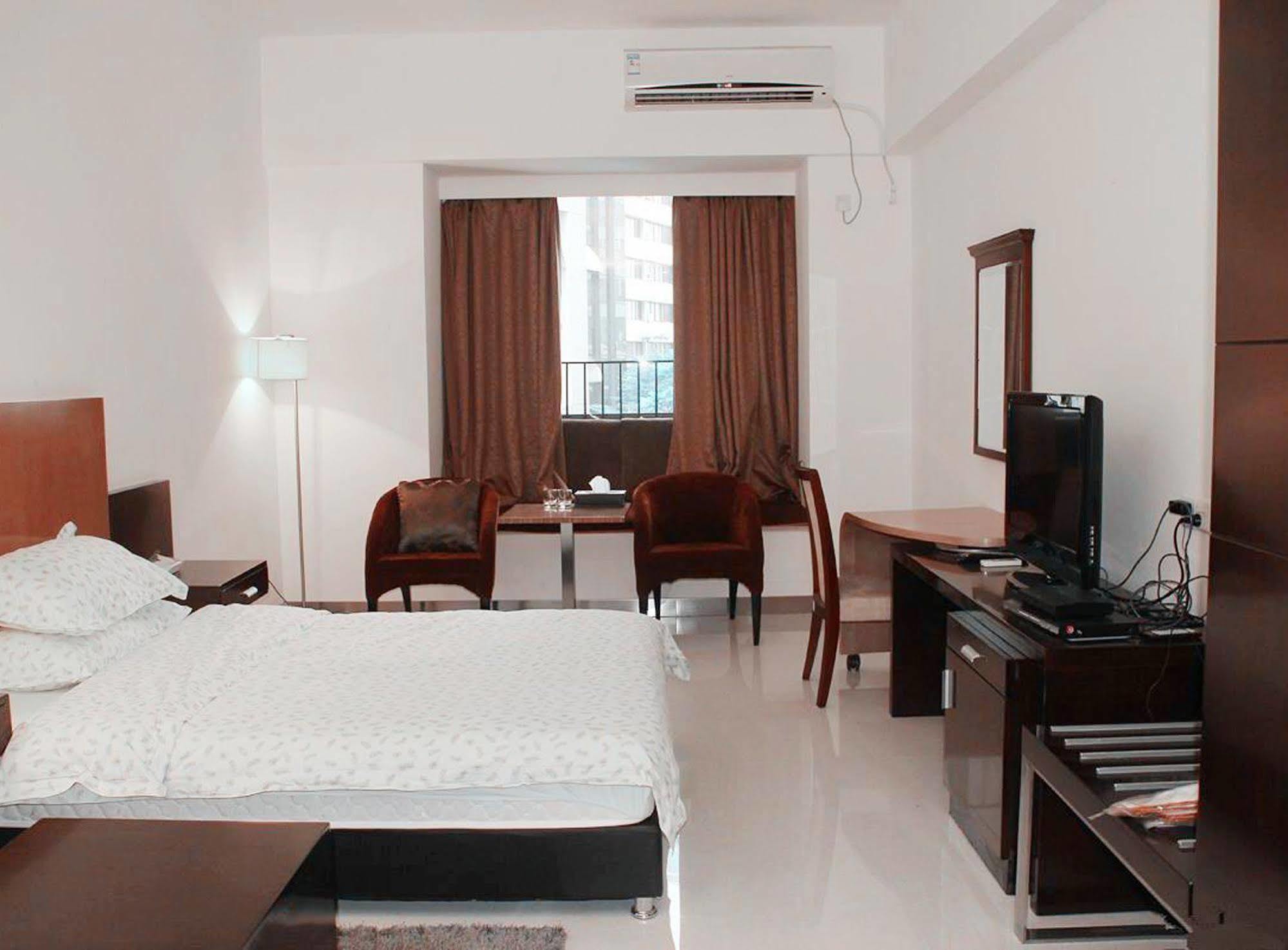 De Sheng Hotel Apartment-Guangzhou Shipai Exterior foto